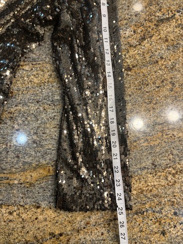 NWT City Chic Sequin Seduction Jacket Bronze Size 22 Open Front Party - Picture 11 of 15