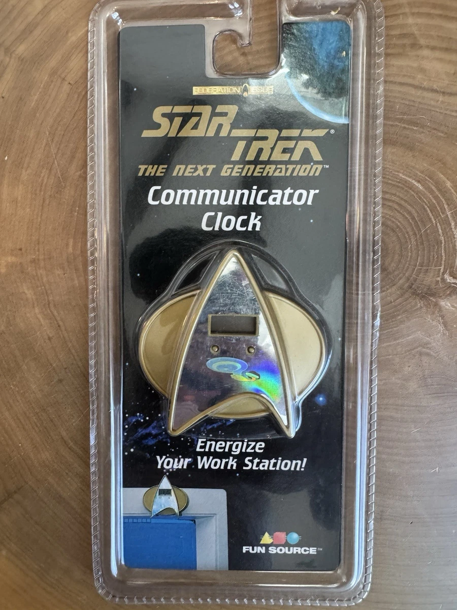Star Trek Clock In Star Trek Next Generation Collectibles for sale
