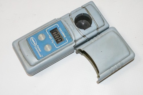 HACH Pocket Colorimeter II 2 Chlorine Cl2 Test Kit 58700-00 with Case - Picture 4 of 5