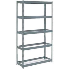 Global Industrial Extra Heavy Duty Shelving 48"W x 12"D x 84"H With 5 Shelves No