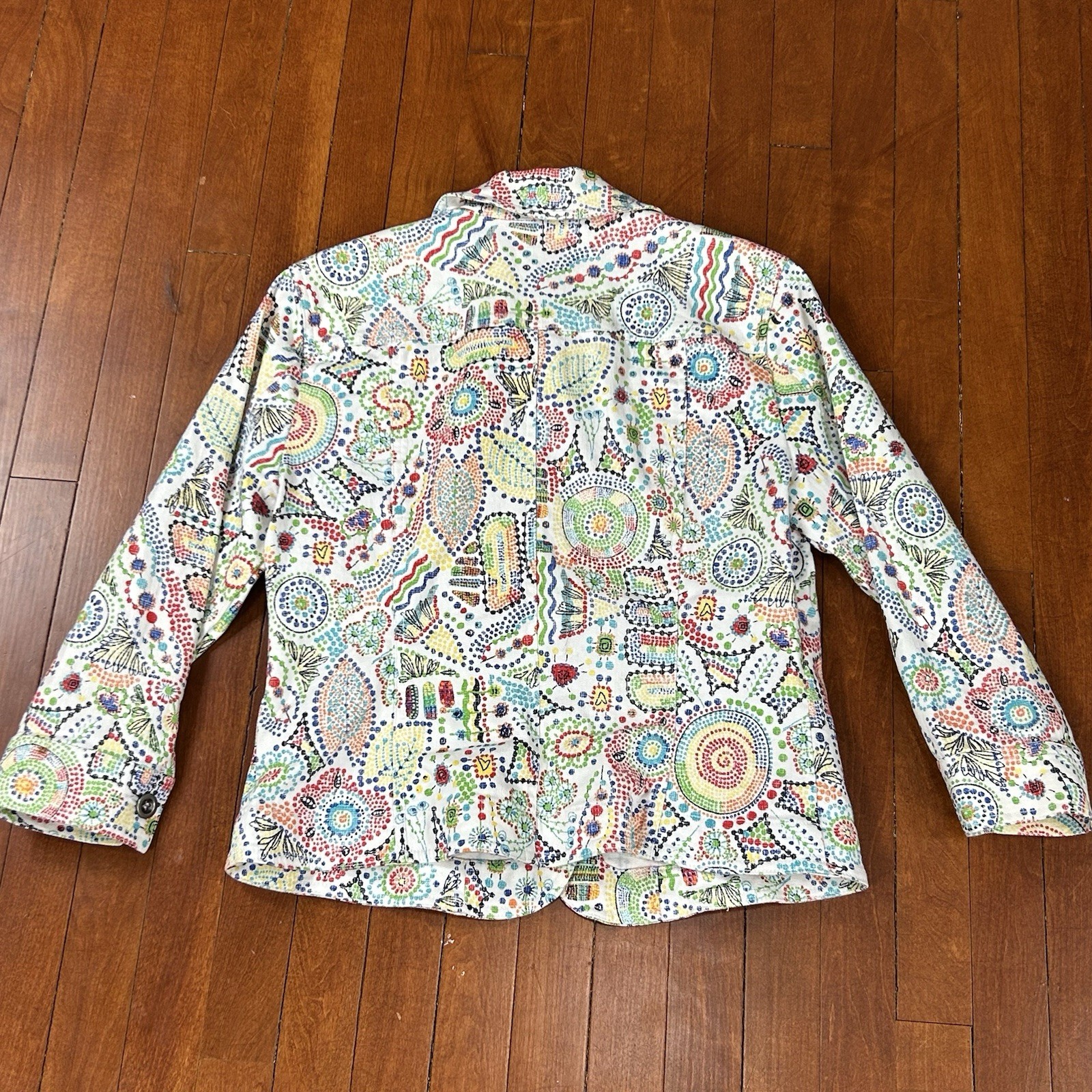 Ruby Rd. Jacket Womens Size 8 Petite Multicolored… - image 12