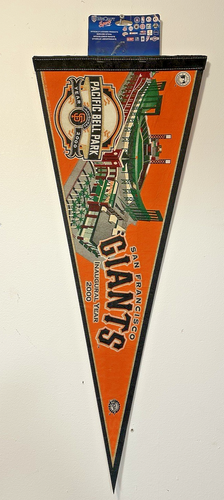 San Francisco Giants Pacific Bell Park 29" Baseball Wimpel FILZ Wincraft 2000