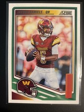 2025 Panini Score Base Jayden Daniels Washington Commanders #195