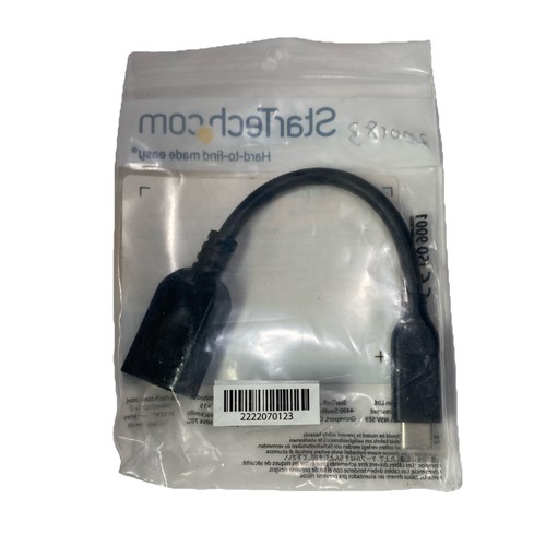 STARTECH.COM USB-C to USB-A M/F (9 pins; SuperSpeed Female 6 Inches) New - Picture 3 of 3
