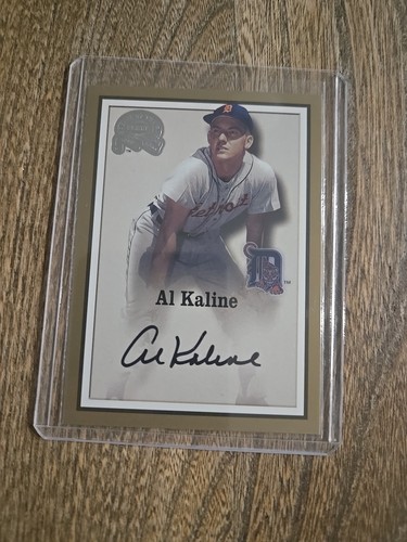 2000 Fleer Greats Of The Game Autograph Al Kaline Tiger HOF M2.1