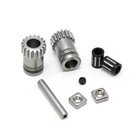 7PCS Stainless Steel Double Drive Extruder Gear Replacement for 175mm Filament