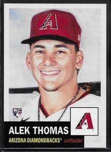 2022 TOPPS LIVING SET # 523 ALEK THOMAS Rookie Arizona Diamondbacks 2,199 PR a