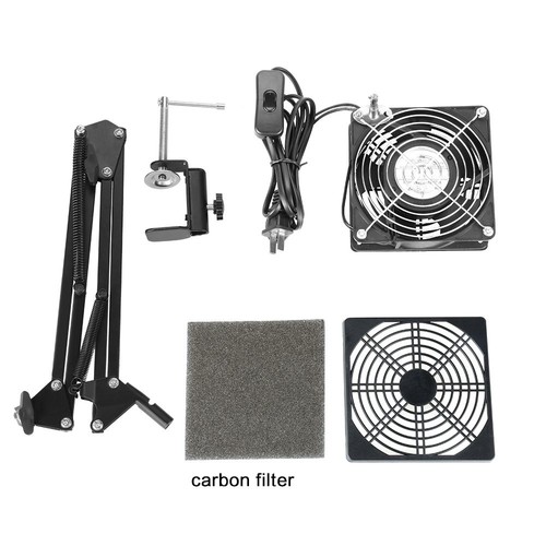 Adjustable Solder Smoke/Fume Absorber, Remove Fume Extractor Absorber Fan Qui... - Picture 5 of 6