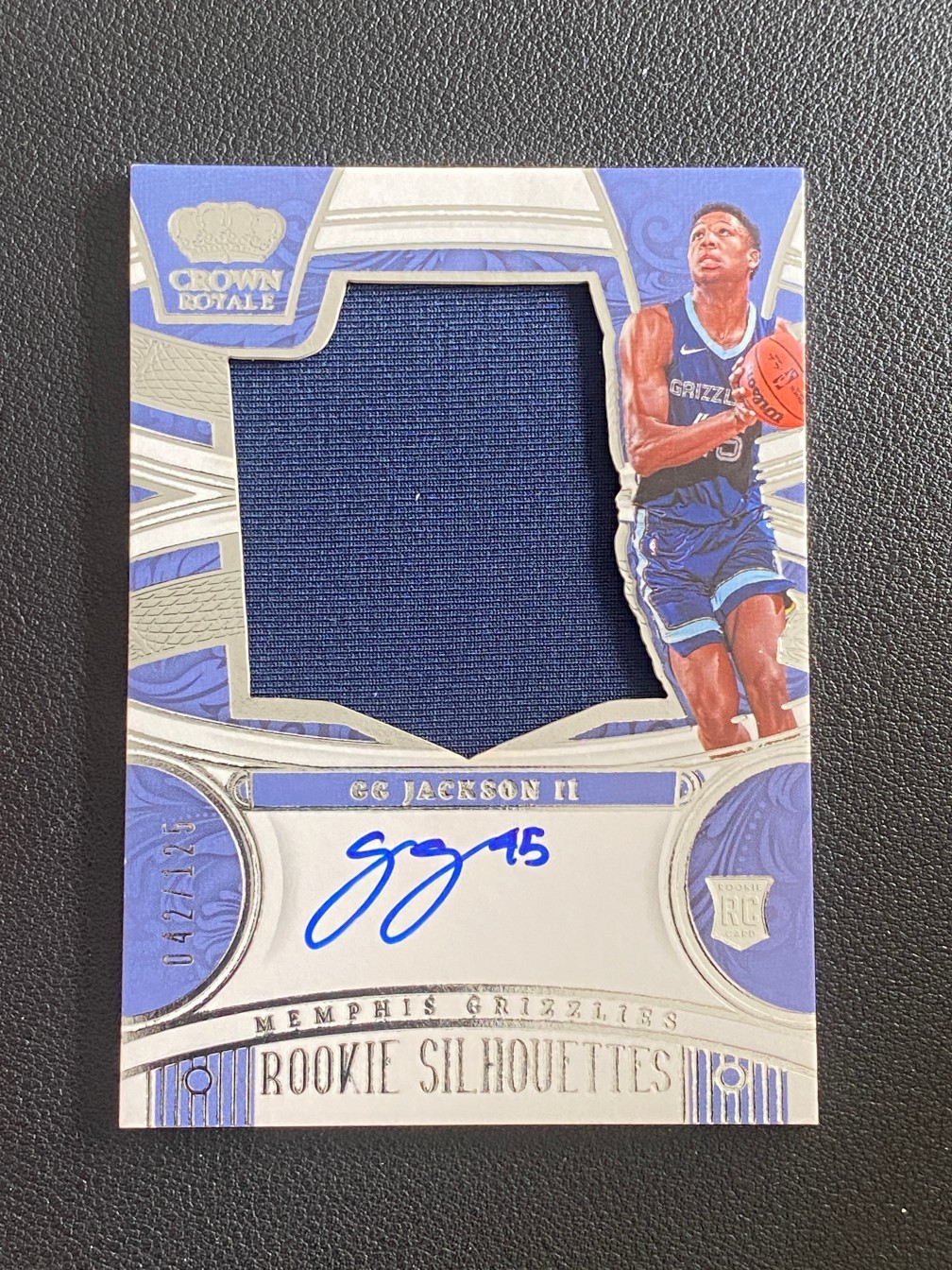 GG Jackson II 2023-24 Crown Royale Silhouette Jerseys Autographs RJA /125 #129