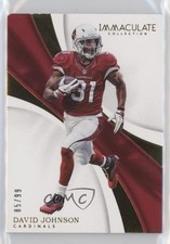 2017 Panini Immaculate /99 David Johnson #1