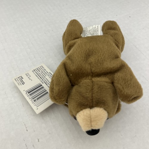 Tiny Toss'ems Bean Filled Toy Bissie Bear Plush 5" 1996 Vintage Ganz NWT - Picture 2 of 6
