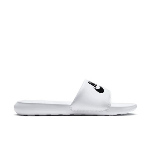 Nike Victori One White/Black Slides Slip On CN9677-100 Women's 6 - Picture 2 of 5