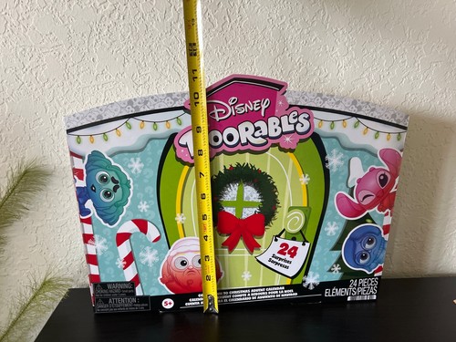 2025 Disney DOORABLES Christmas ADVENT CALENDAR Countdown Holiday 24 Pieces NEW - Picture 3 of 7