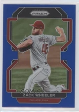 2022 Panini Prizm Tier III Blue Prizm Zack Wheeler #222 07rd
