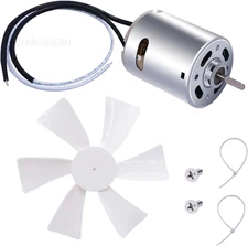 6" RV Vent Fan Blade with 12V Blades+ Motor, Motor