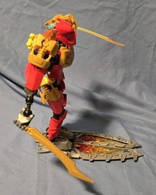 Very Rare Lego Bionicle 70787 Tahu Master of Fire Missing Some Pcs HTF OOP