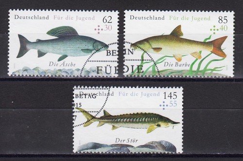 BRD , Fische 3169/71 , gestempelt / o (E 2225)
