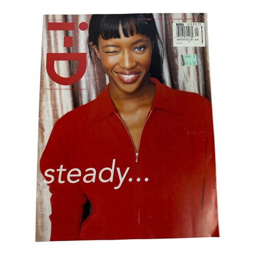 Lot of 3 Fashion Magazines - i-D and UNTOLD (RARE) - 1998 Alex Wek, Naomi Campbe - Picture 2 of 18