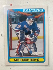1990-91 O-Pee-Chee - Mike Richter #330 (RC)