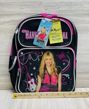 Hannah Montana Backpack 11" x 14" Back to School 2011