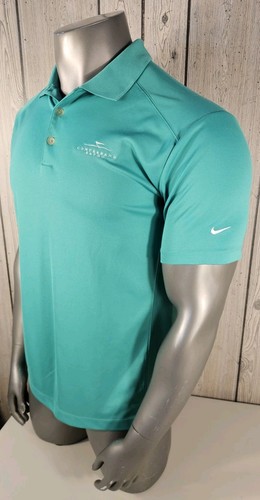 Nike Golf Dri Fit Polo Shirt Contraband Bayou Mens Large Green - Picture 4 of 8