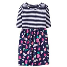 NWT Gymboree Girl Dress Fruit Stripe Everyday Playwear Mix N Match
