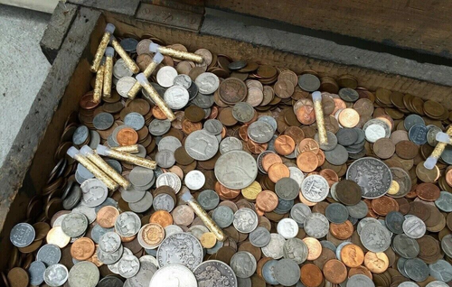 Old Antique Coins Old US Coin Estate Sale Lot Hoard Gold / Silver / Proof +BONUS - Picture 6 of 7