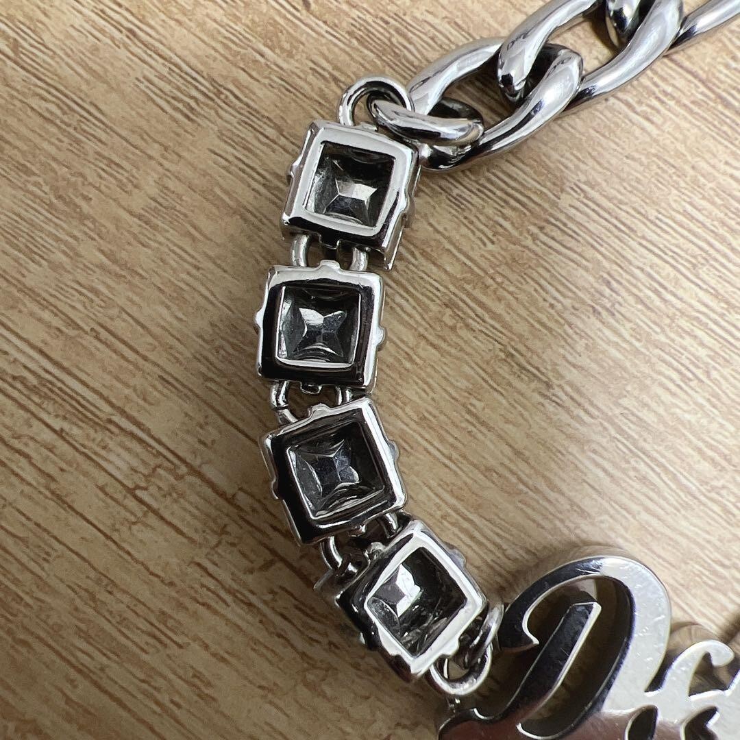 アクセサリー DOLCE &GABBANA SILVER BRACELET Rigid bracelet with Dolce&Gabbana logo in Silver for Men