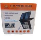 Faro Faretto da Giardino LED/COB Pannello Solare Doppio Lato Crepuscolare Remoto