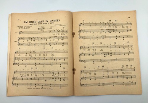 Vintage Sheet Music Francis & Days Album Of Old Time Favourites Sheet Music - Picture 13 of 14