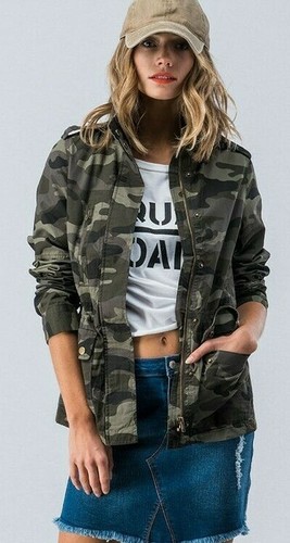 NEW DYNAS fashions CAMOUFLAGE MILITARY ANORAK CAMO JACKET army USA (XSM-XL) - 第 3/12 張圖片