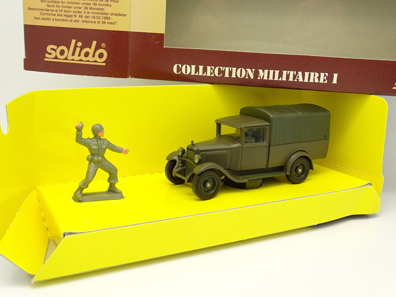 Solido Militaire Armée 1 43 - Citroen C4F Bâché Solido Militaire Armée 1 43 - Citroen C4F Bâché