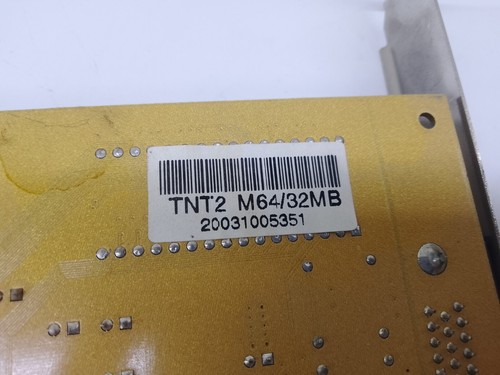 Nvidia RIVA TNT2 Graphics Processing Unit GPU 64 VGA BIOS 2.05.17.04.00 M64/32MB - Picture 10 of 12