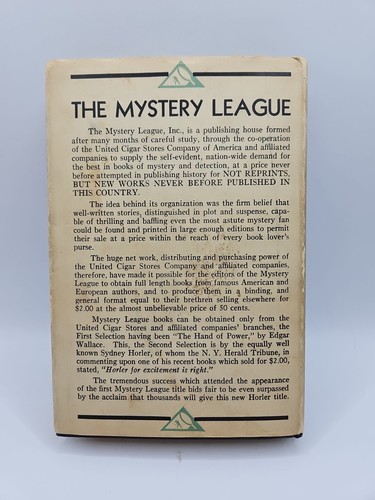 The Curse of Doone by Sydney Horler copyright 1930 Mystery VTG First Edition  - Picture 3 of 13