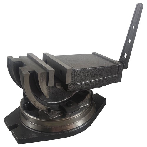 5" Tilt Vise Professional Table Vice Workbench Woodworking Vice Bench Vise - Picture 12 of 22