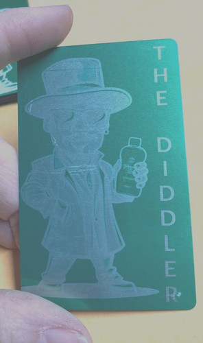 The Diddler Portafoglio RFID e The Diddler Carta da Collezione in Alluminio #1 di 1 - Free SH - Foto 4 di 4