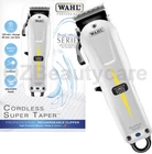 Wahl Cordless Super Taper Professional Hair Clipper White WA8591-012 Genuine