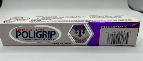 POLIGRIP Cushion & Comfort Denture Adhesive Cream 2.4 oz - Picture 2 of 6