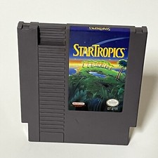StarTropics (Nintendo, NES, 1990) Authentic Cartridge - Tested