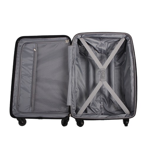 Hard Side 28” Expandable Checked Luggage Lightweight Suitcase w/Ergonomic Handle - Picture 5 of 8