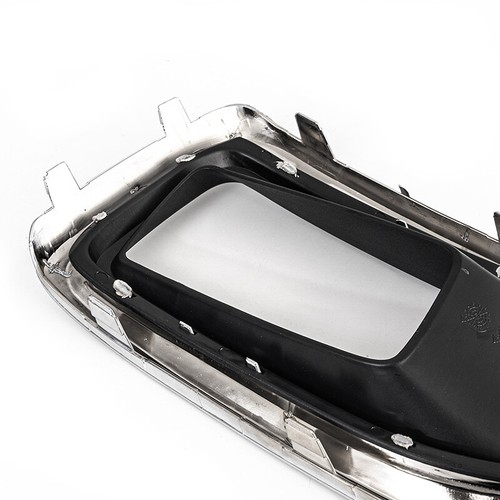 Right For GMC Yukon XL 15-20 Fog Light Lamp Cover Frame Bezel With Chrome Trim - Picture 12 of 12