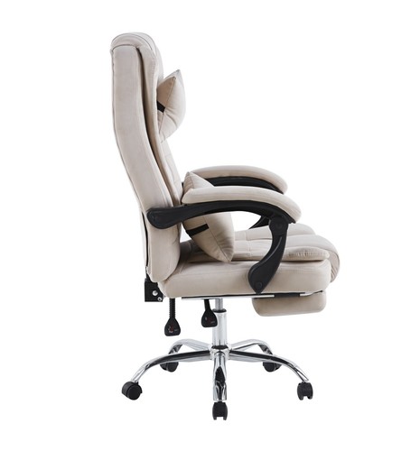 Velvet Office Chair Recliner Swivel Ergonomic Executive PC Computer Desk Chairs - Picture 37 of 38