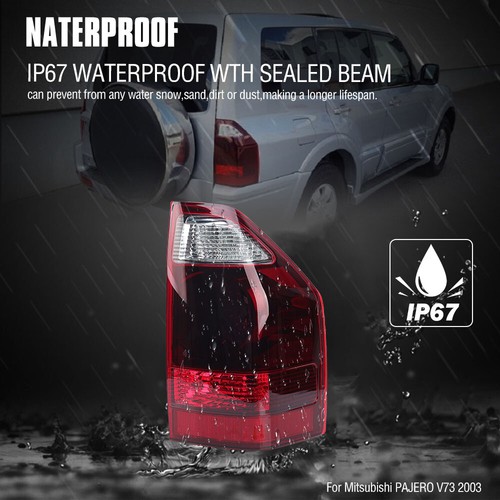 Luz trasera derecha para mitsubishi montero pajero shogun v73 2003 04-2008 - Imagen 4 de 12