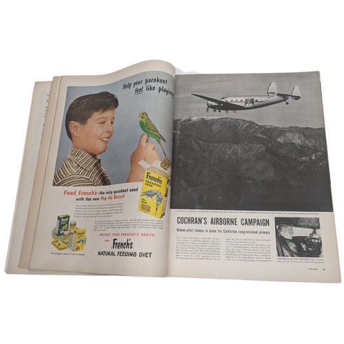 Life Magazine May 7 1956 Sunbathers Jacquline Cochran Bert Lahr John Wayne - Picture 11 of 17