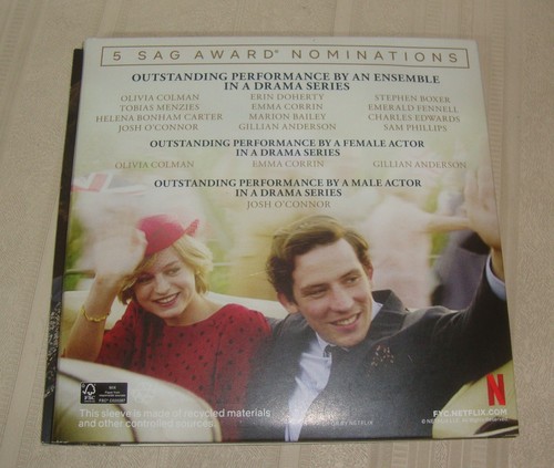 The Crown Season 4 DVD Netflix For Your Consideration FYC RARE - Picture 6 of 6