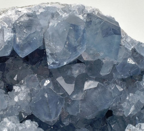 9,84 Zoll schöne CELESTITE GEODE CELESTINE 18,40 Pfund - Madagaskar P349 - Bild 2 von 5