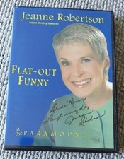 Signed Jeanne Robertson: Flat Out Funny  (DVD, 2007) Comedy, Autographed