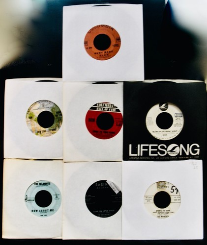 DION and THE BELMONTS~7 Doo-Wop 45's Up For Sale~Four Are Promo's~Dion Dimucci - Picture 3 of 4