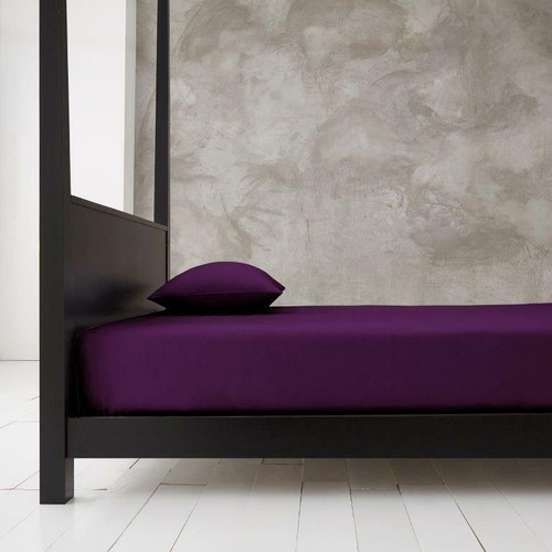 Extra tief 40 cm/16 Zoll Spannbettlaken Baumwolle reichhaltige Bettlaken für Matratze alle Größen - Bild 6 von 92