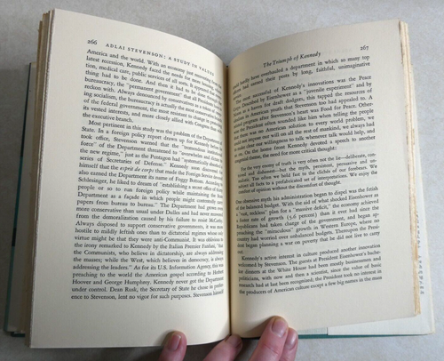 Adlai Stevenson A Study in Values by Herbert J Muller Vintage Book 1st Ed 1967 - Picture 21 of 23